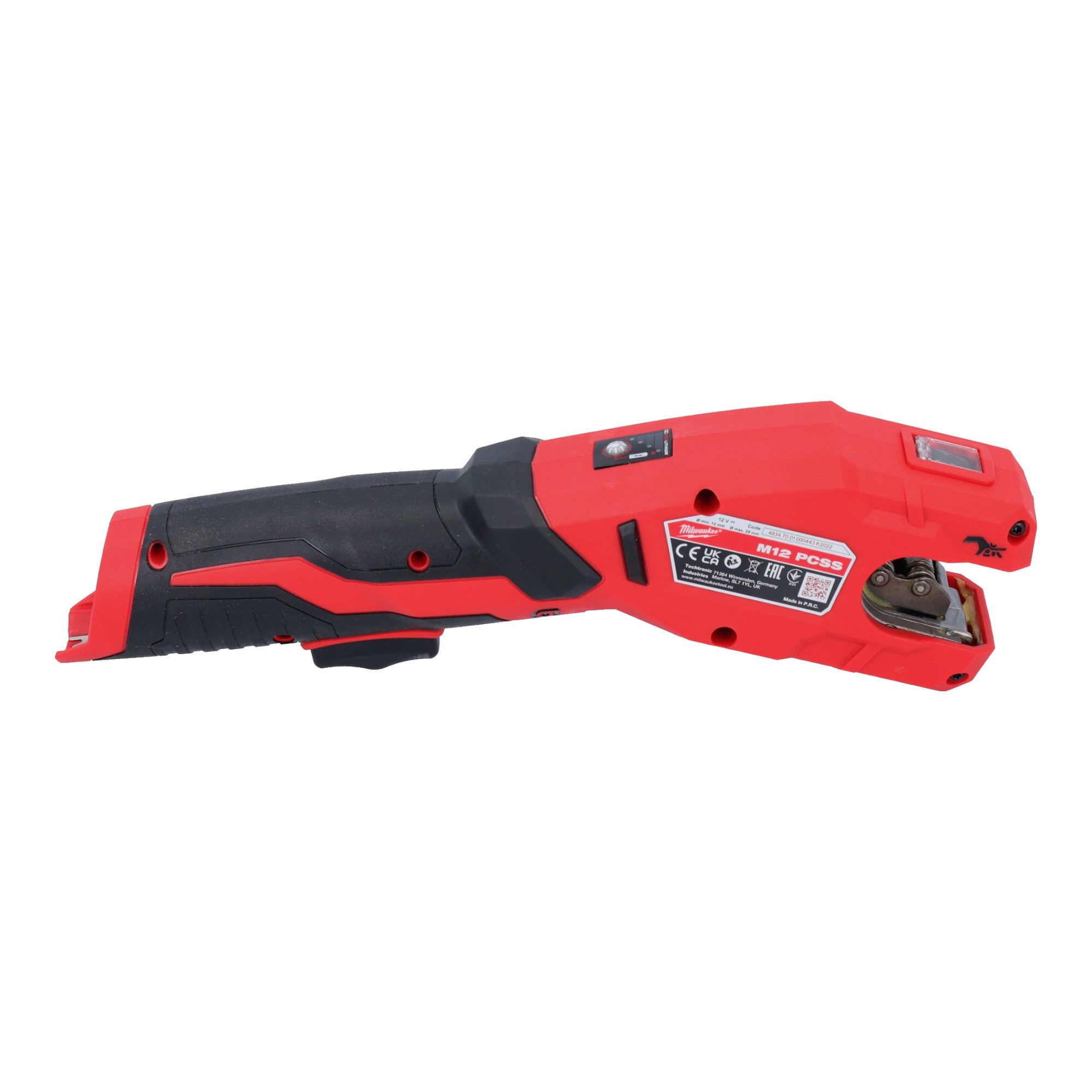 Milwaukee M12 PCSS 202C Akku Edelstahl Rohrabschneider 12 V 4933479242 12 28 mm 2x Akku 2 0 Ah Ladegeraet Koffer 4 - toolbrothers