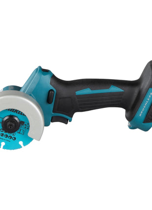 Amoladora angular a batería Makita DMC 300 RG 18 V 76 mm sin escobillas + 2x baterías 6,0 Ah + cargador