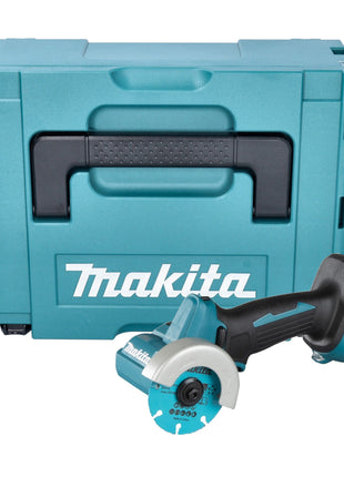 Amoladora angular inalámbrica Makita DMC 300 ZJ 18 V 76 mm sin escobillas + Makpac - sin batería, sin cargador