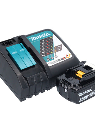 Makita DMC 300 RF1J akumulatorowa szlifierka kątowa 18 V 76 mm bezszczotkowa + 1x akumulator 3,0 Ah + ładowarka + Makpac