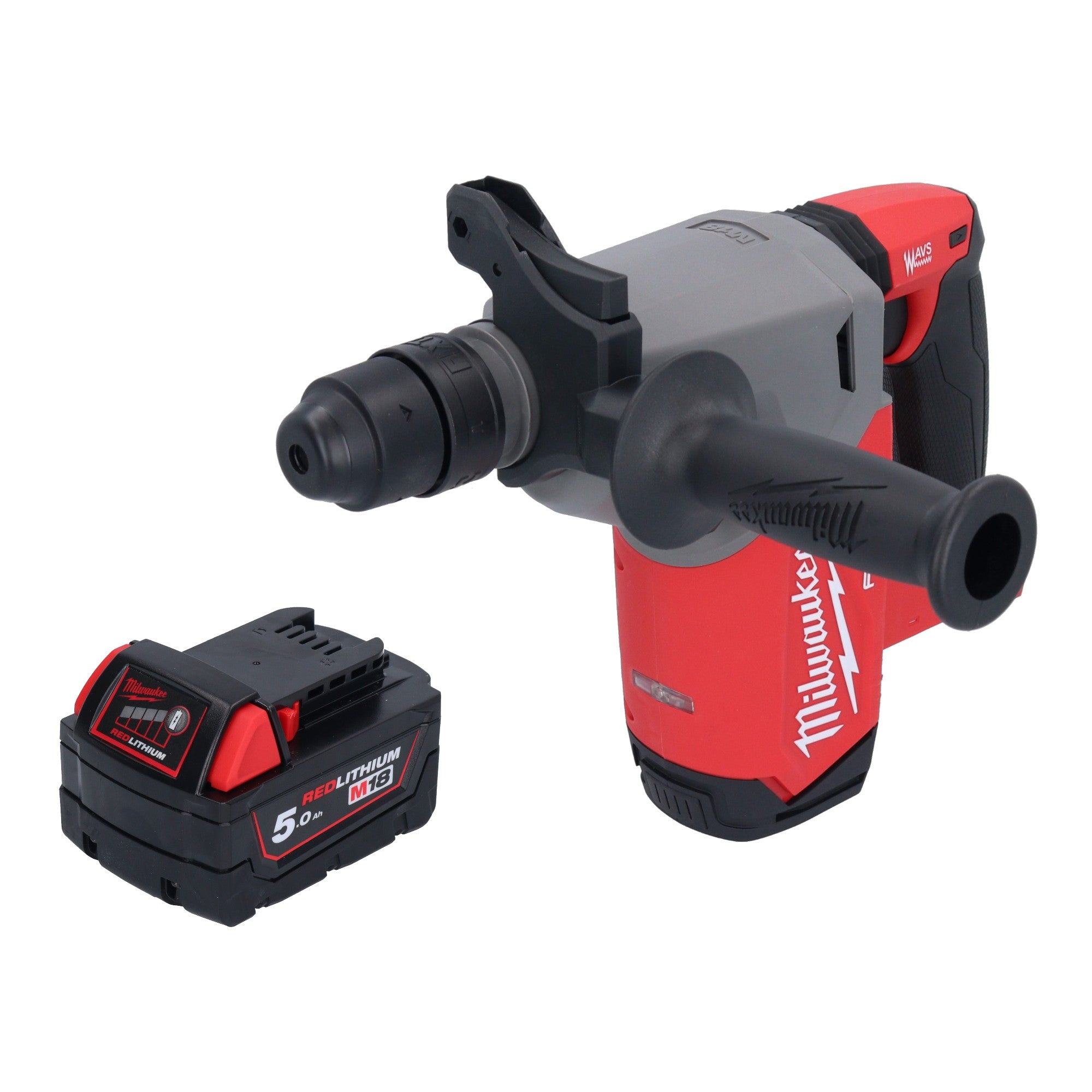 Milwaukee M18 FHX 501 Akku Kombihammer 18 V 2 5 J SDS Plus Brushless 1x Akku 5 0 Ah ohne Ladegeraet 0 - toolbrothers