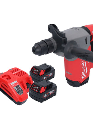 Milwaukee M18 FHX-502 Akku Kombihammer 18 V 2,5 J SDS-Plus Brushless + 2x Akku 5,0 Ah + Ladegerät