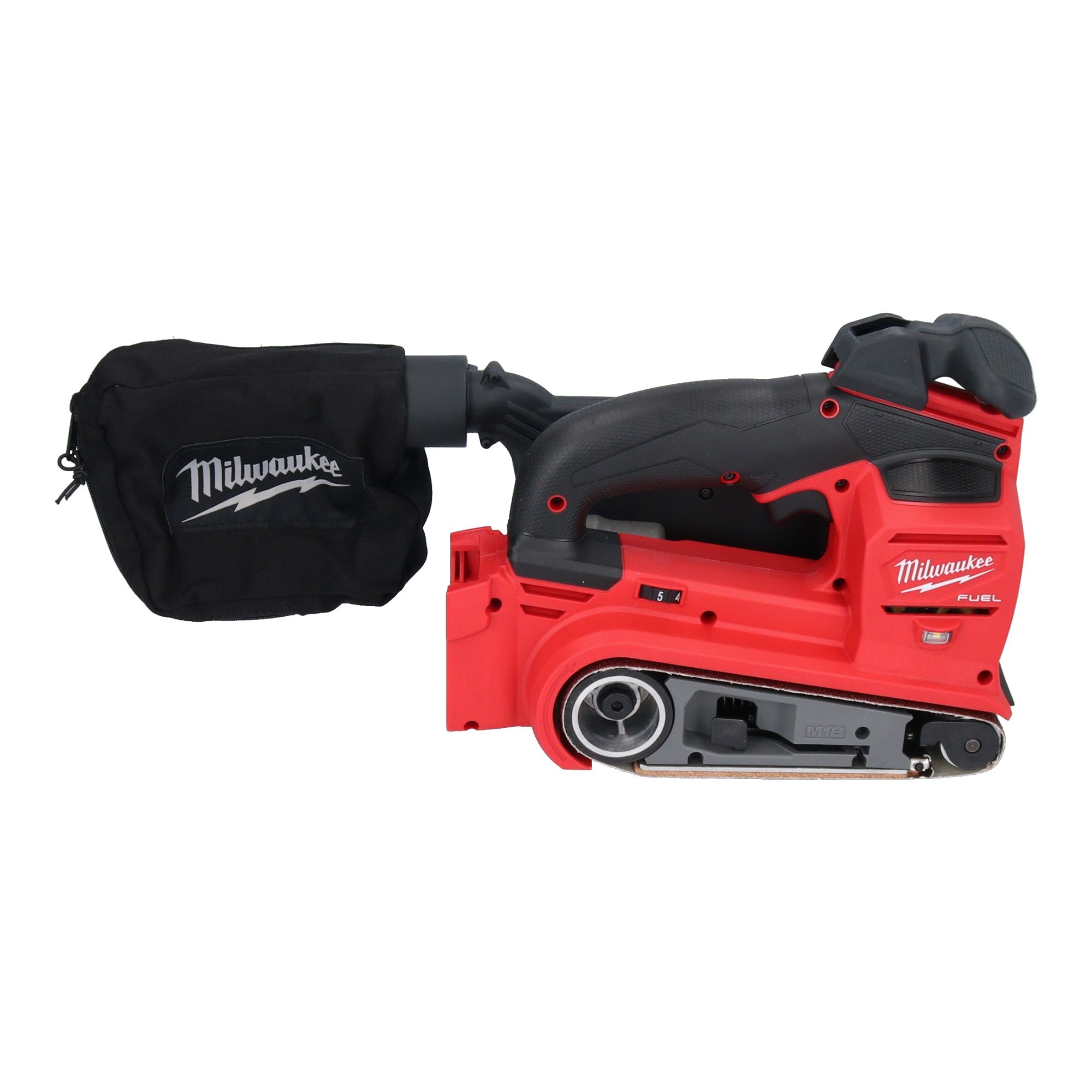 Milwaukee M18 FBTS75 501X Akku Bandschleifer 18 V 75 x 457 mm Brushless 1x Akku 5 0 Ah HD Box ohne Ladegeraet 4 - toolbrothers