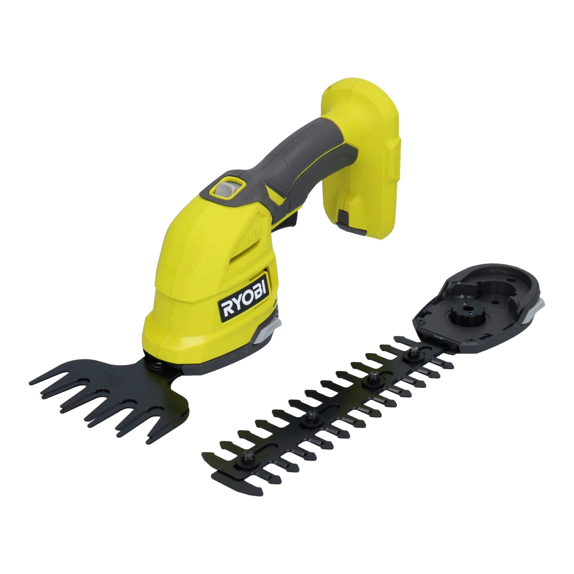 RYOBI RY18GSA 0 18 V ONE Akku Gras u Strauchschere Schnittstaerke 8 mm 5133005764 Solo ohne Akku und Ladegeraet 0 - toolbrothers