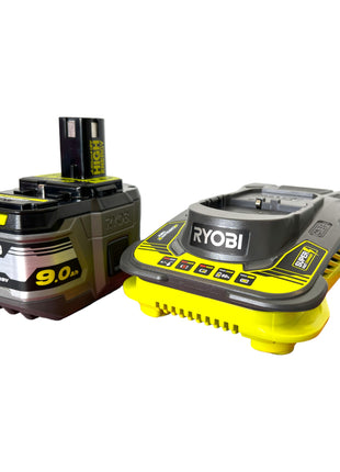 Zestaw startowy Ryobi RC18150-190 18 V ONE+ 1x akumulator High Energy Lithium+ 9,0 Ah + szybka ładowarka ( 5133004421 )