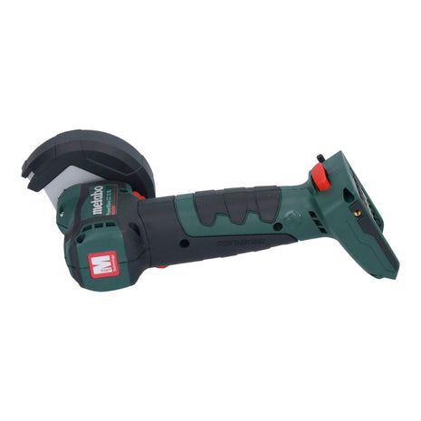 Akumulatorowa szlifierka kątowa Metabo PowerMaxx CC 12 BL 12 V 76 mm ( 600348500 ) bezszczotkowa + 2x akumulator 2,0 Ah + ładowarka + metaBOX