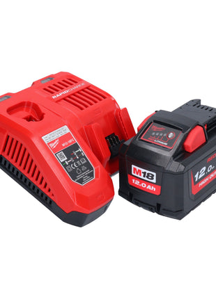 Milwaukee M18 FCHS-121 Akumulatorowa pilarka łańcuchowa 18 V 40 cm bezszczotkowa ( 4933464223 ) + 1x akumulator 12,0 Ah + ładowarka