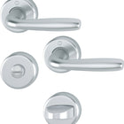 Zestaw róż HOPPE Maribor 1766/17KV/17KVS Aluminium F1 ( 3000203146 )