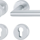 HOPPE Zestaw rozet Amsterdam 58/42KV/42KVS/1400 Aluminium F1 ( 3000203803 )