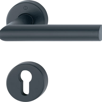 HOPPE Zestaw rozet Amsterdam E1400Z/42KV/42KVS Stal nierdzewna F9714M ( 3000209762 )