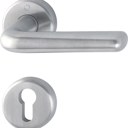 HOPPE Zestaw rozet Helsingborg E1730Z/17KV/17KVS Stal nierdzewna F69 ( 3000252533 )