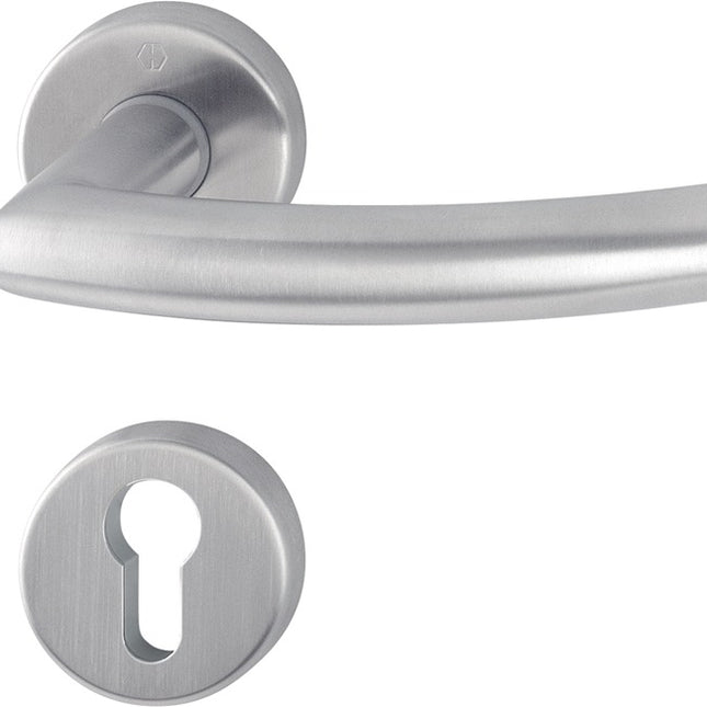 HOPPE Zestaw rozet Trondheim E1430Z/42KV/42KVS Stal nierdzewna F69 ( 3000252616 )