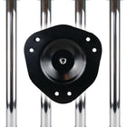 BMB zestaw nóg stołu efekt stali nierdzewnej 80 mm wysokość 710 mm ( 3000273150 )