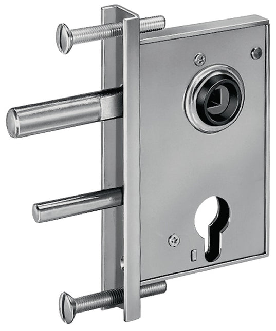 Zamek AMF do bramy siatkowej 107 rozstaw 50 mm ocynkowany ( 3311021048 )