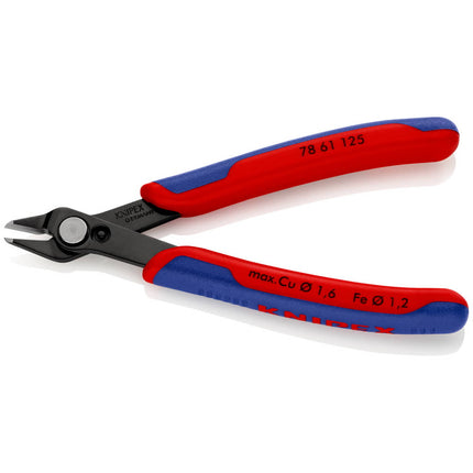 KNIPEX Electronics szczypce tnące boczne Super-Knips(R) długość 125 mm kształt 6 ( 4000810505 )