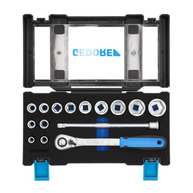 Zestaw kluczy nasadowych GEDORE 19 DMU-20 15-częściowy 1/2 ″ ( 4000820533 )