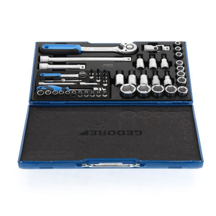 Zestaw kluczy nasadowych GEDORE 19 V20U-10 50-częściowy 1/4 + 1/2 ″ ( 4000820550 )