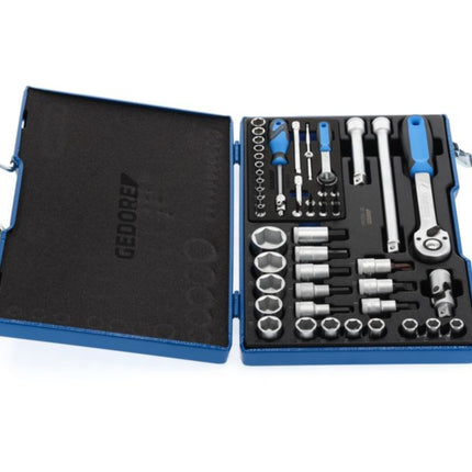 Zestaw kluczy nasadowych GEDORE 19 V20U-10 50-częściowy 1/4 + 1/2 ″ ( 4000820550 )