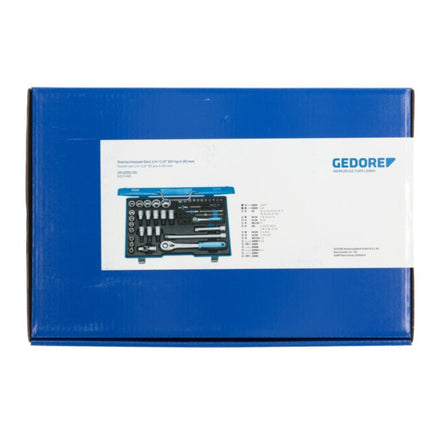 Zestaw kluczy nasadowych GEDORE 19 V20U-10 50-częściowy 1/4 + 1/2 ″ ( 4000820550 )