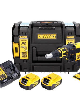 DeWalt DCF 620 P2 Akku Trockenbauschrauber 18 V 30 Nm Brushless + 2x Akku 5,0 Ah + Ladegerät + TSTAK - Toolbrothers