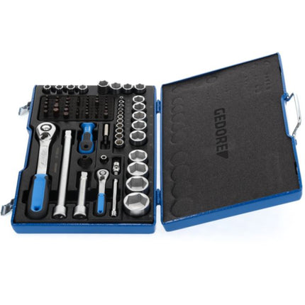 Zestaw kluczy nasadowych GEDORE 19 V20U-20 81-częściowy 1/4 + 1/2 ″ ( 4000880519 )