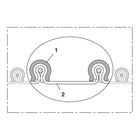 NORRES wąż ssący i dmuchawy CP VITON(R) 459 EC Ø wewnętrzna 200-203 mm ( 4501401310 )