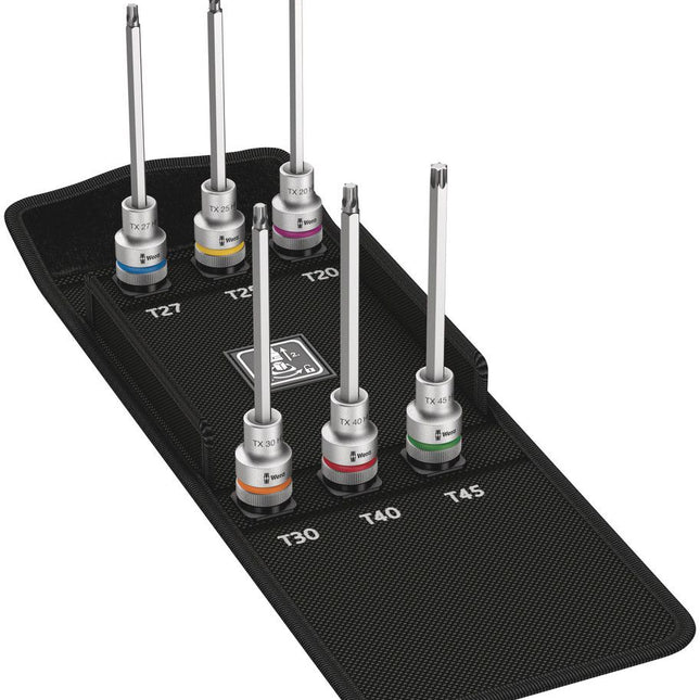 Zestaw kluczy nasadowych WERA 8767 C TORX(R) HF2 6-częściowy ( 8000378064 )