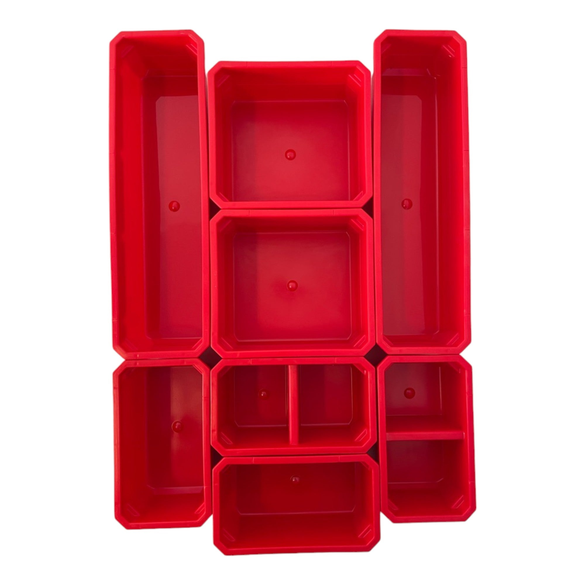 Qbrick System Container Set Nr 6 Werkstattwand 39 x 35 cm mit 8 Behaeltern fuer PRO Organizer 100 200 4 - toolbrothers