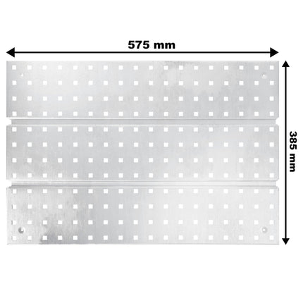 Perforowana metalowa ścianka narzędziowa Patrol Group 575 × 385 mm ( PLYTAPERFTWPPG011 )