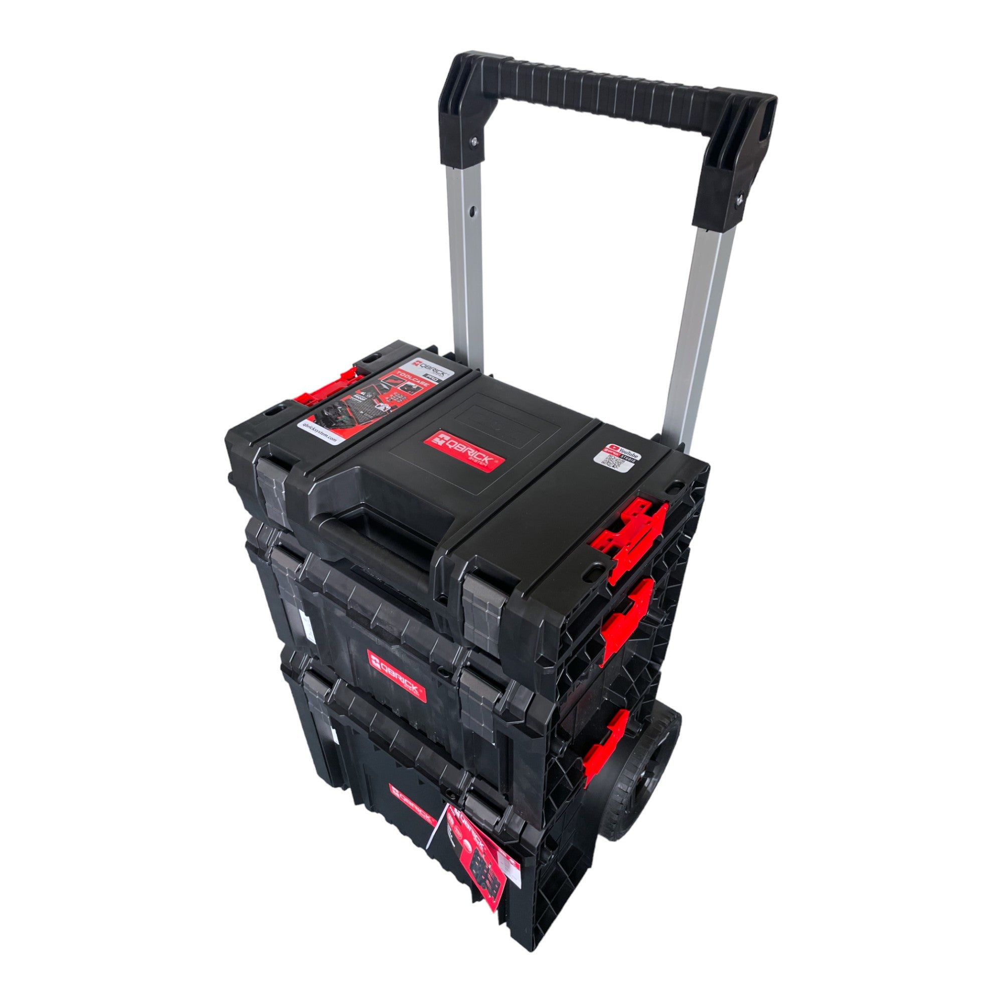 Qbrick System PRO Set 1 2 0 Plus Werkzeugwagen Set PRO Toolcase PRO Toolbox PRO Cart 490 x 400 x 750 mm 0 - toolbrothers