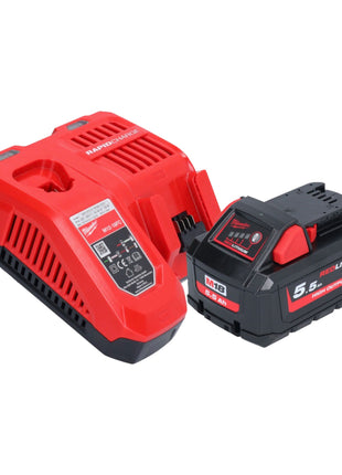 Milwaukee M18 FPM-551X Batterie Rhrgert 18 V 20 l Brushless + 1x Batterie 5,5 Ah + Chargeur + HD Box