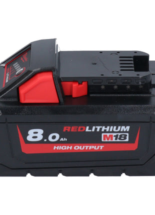 Milwaukee M18 FPM-801X Batterie 18 V 20 l Brushless + 1x Batterie 8,0 Ah + HD Box - sans chargeur