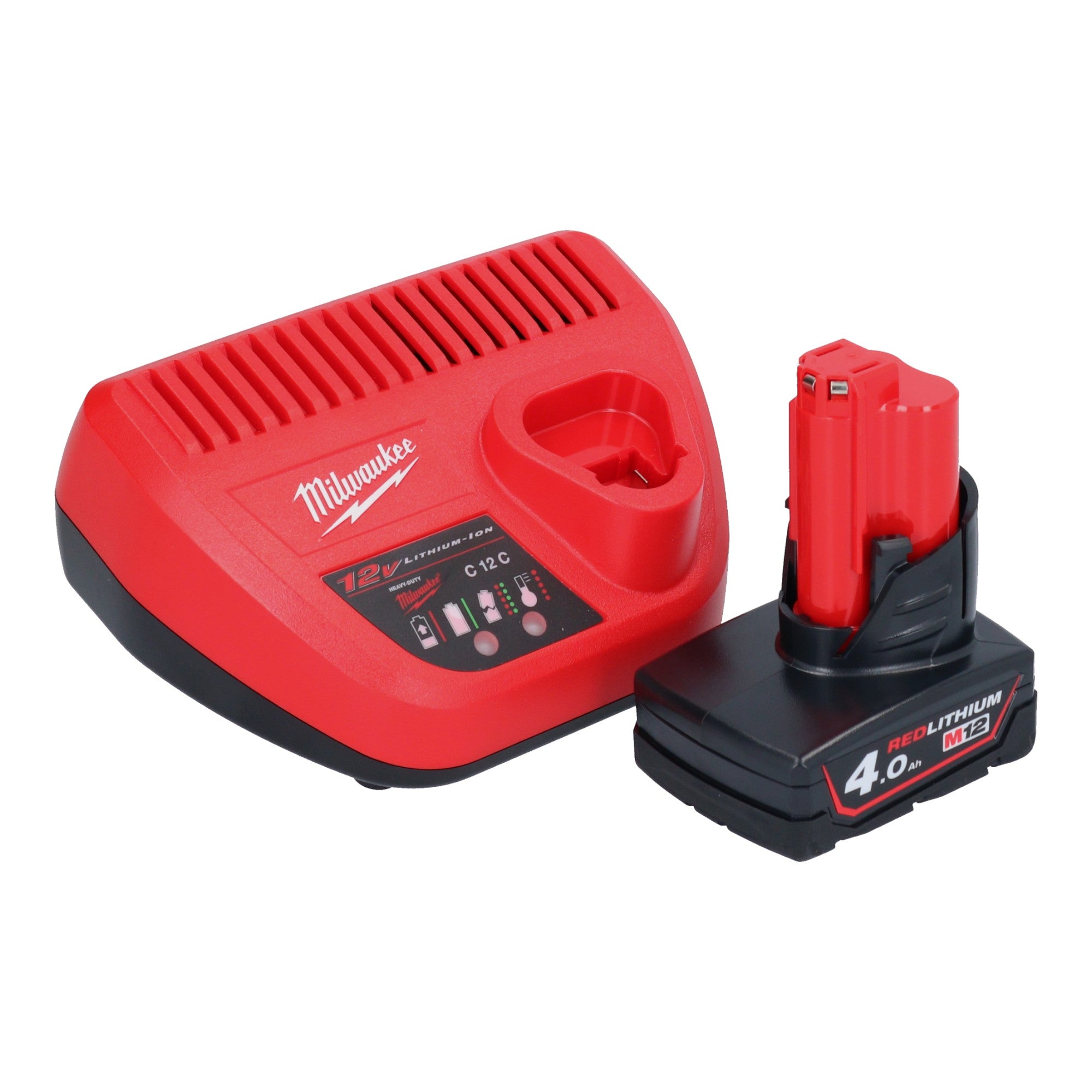 Milwaukee M12 FDGS 401 Akku Geradschleifer 12 V 6 8 mm Brushless 1x Akku 4 0 Ah Ladegeraet 4 - toolbrothers