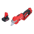 Tijeras de podar a batería Milwaukee M12 BLPRS-601 12 V 32 mm + 1x batería 6,0 Ah - sin cargador