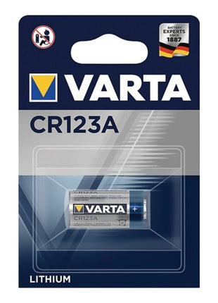 Batería VARTA ULTRA litio 3 V CR123A 1430 mAh (4000901767)