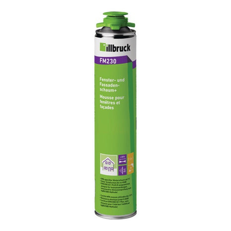 ILLBRUCK Espuma para ventanas y fachadas 1K+ FM230 880 ml (3000264080)