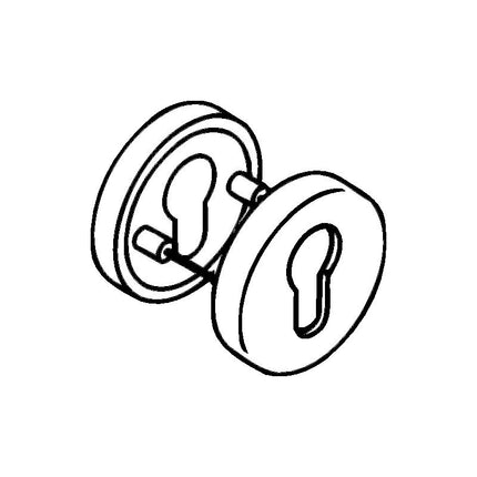 HEWI Para rozet na klucze 306.23PB 99 Plastic 99 ( 3000207803 )