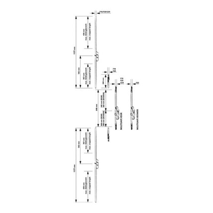 Płyta przyłączeniowa FUHR Multisafe MA U-faceplate 24 mm ( 3000250285 )