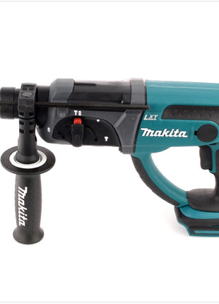 Makita DHR 202 RFJ 18 V Akku Kombihammer SDS-Plus im Makpac + 2x 3,0 Ah Akku + Ladegerät +  5 tlg. Hartmetall Bohrer Set für Mauerwerk und Beton - Toolbrothers