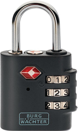 BURG-WÄCHTER kłódka szyfrowa TSA 77 szerokość korpusu 30 mm ( 3000253288 )