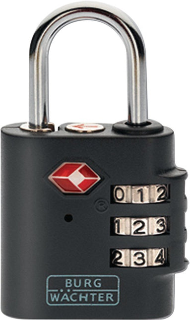 BURG-WÄCHTER kłódka szyfrowa TSA 77 szerokość korpusu 30 mm ( 3000253288 )