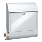 Skrzynka na listy BURG-WÄCHTER Scandic 825 W wysokość 460 mm szerokość 380 mm głębokość 125 mm ( 3000253464 )