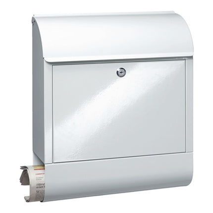 Skrzynka na listy BURG-WÄCHTER Scandic 825 W wysokość 460 mm szerokość 380 mm głębokość 125 mm ( 3000253464 )