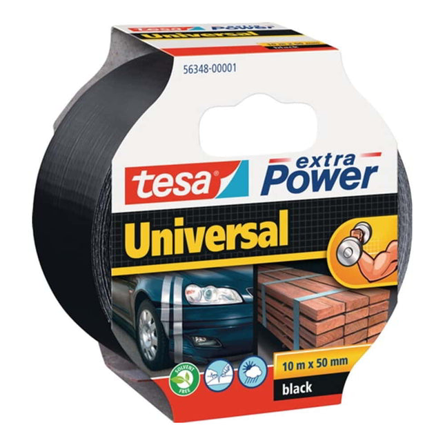 Taśma materiałowa TESA extra Power(R) 56348 czarna ( 3000265390 )