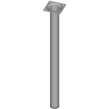 ELEMENT SYSTEM noga meblowa białe aluminium 30 mm wysokość 500 mm ( 3000271269 )