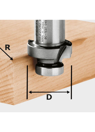 Festool HW R2-OFK 500 frez zaokrąglający 27 x 2 mm ( 490092 ) do frezarki górnowrzecionowej OFK 500