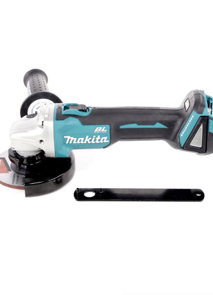 Makita DGA 506 Y1J Akku Winkelschleifer 18 V 125mm Brushless + 1x Akku 1,5Ah + Makpac - ohne Ladegerät - Toolbrothers