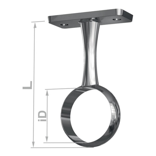 PG Wspornik środkowy 11131 Odlew cynkowy w kolorze srebrnym ( 3000282770 )