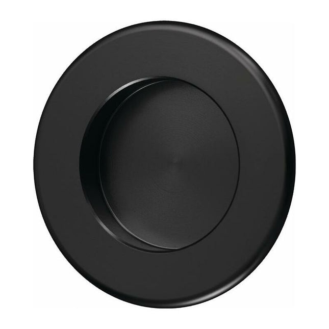 Uchwyt muszlowy HERMETA okrągły aluminiowy malowany proszkowo na czarno ( 3000283373 )