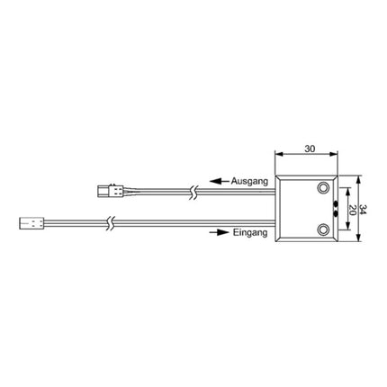 Wyłącznik drzwiowy L&S LED 12 V ( 3000550094 )